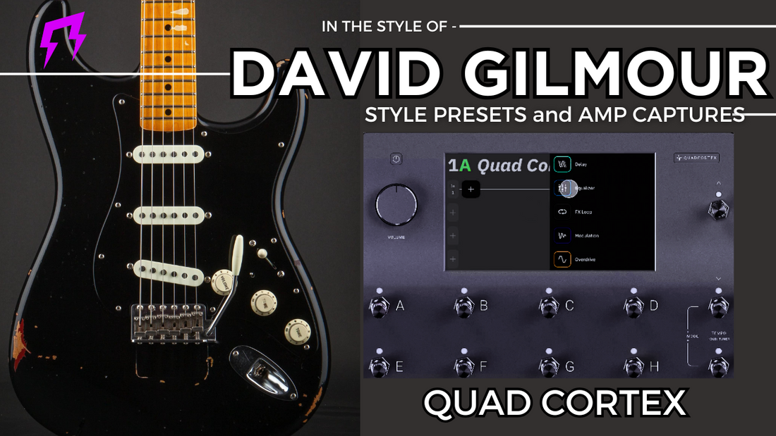 David Gilmour Pink Floyd style QUAD CORTEX presets and captures