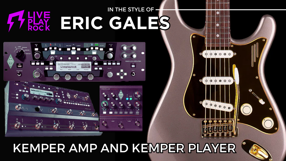 Eric Gales Kemper Profiles Pack: Ultimate Guitar Tone by Liveplayrock