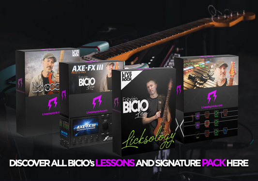 Fabrizio Bicio Leo signature Fractal FM3 FM9 Axe-Fx III guitar presets Liveplayrock