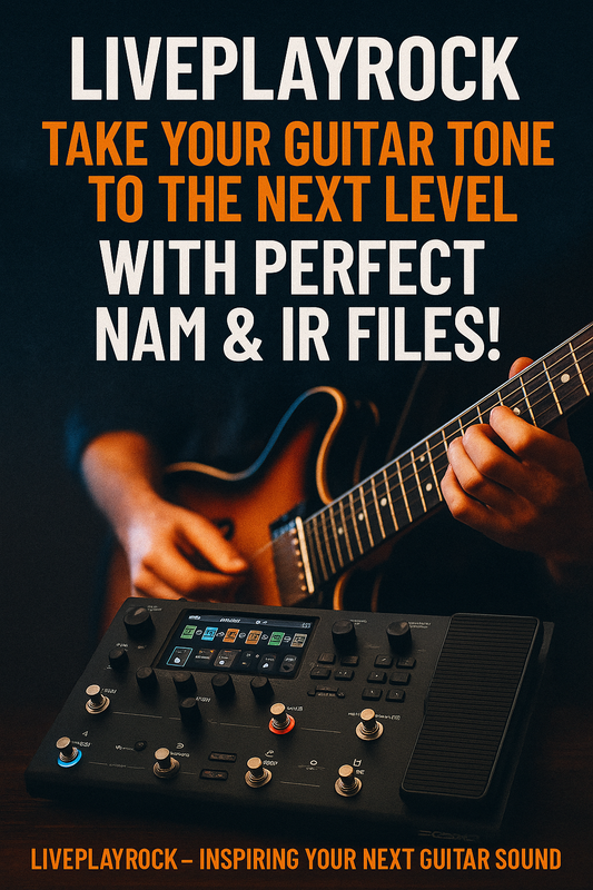 Liveplayrock NAM & IR Files – Professional Guitar Presets for Every Device