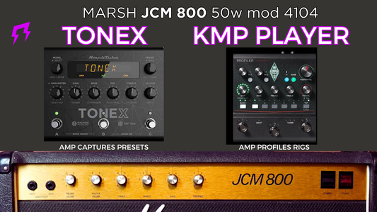 JCM 800 amp TONEX and KEMPER PLAYER | Liveplayrock guitar amp profiles