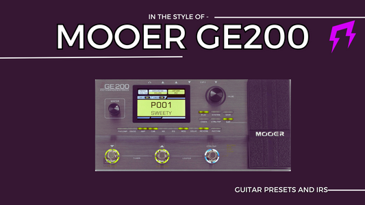 Mooer GE200: A Compact Powerhouse for Guitarists Liveplayrock