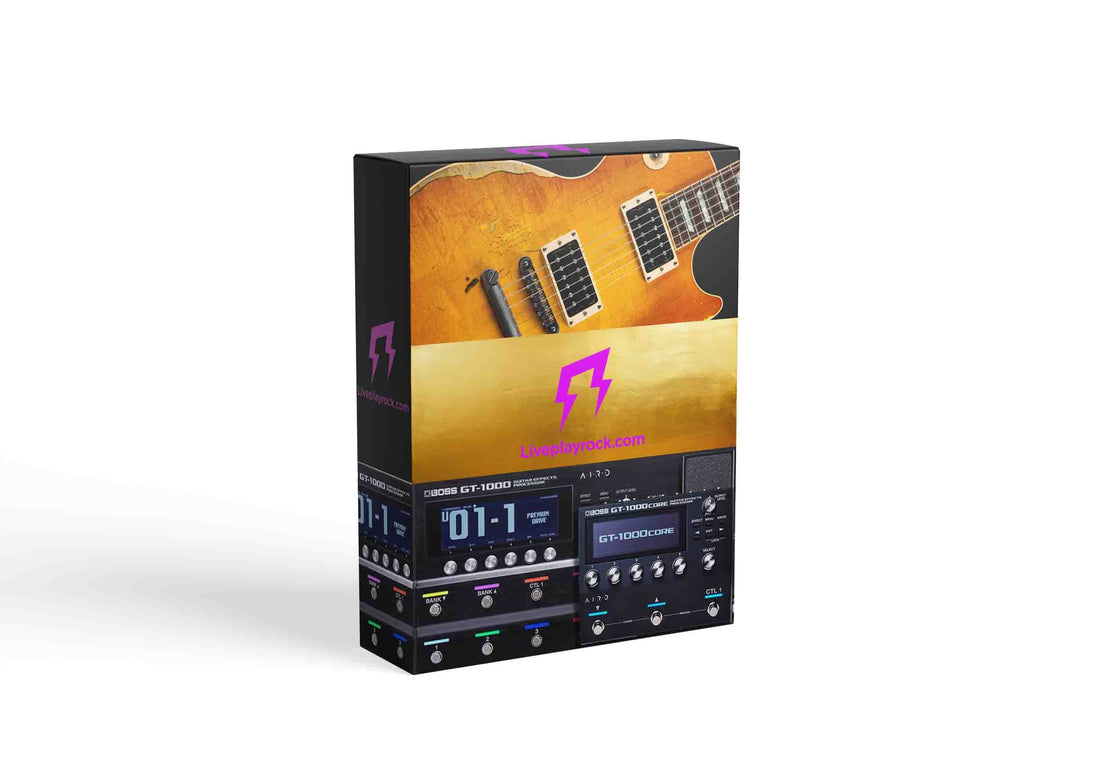 Slash Style: BOSS GT-1000 and CORE Presets & IRs by Liveplayrock