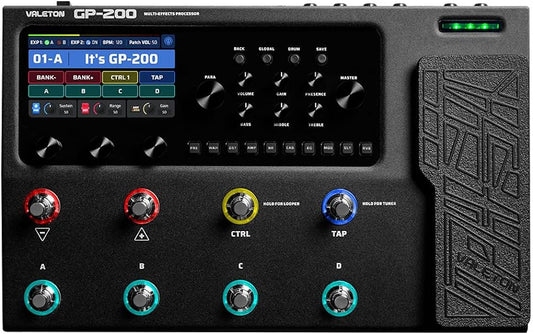 Valeton GP-200 and GP-200JR Liveplayrock's guitar presets and IR