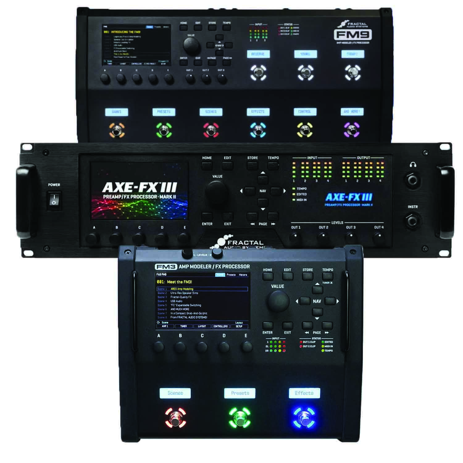 Fractal Audio FM3, FM9 and Axe-Fx3 | Guitar presets by