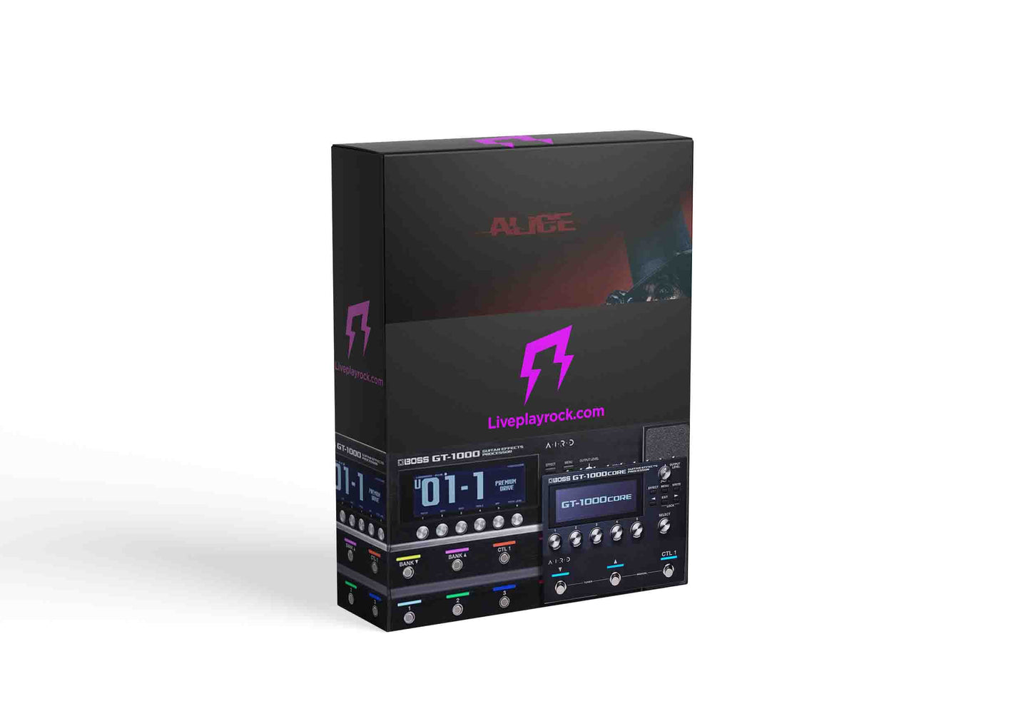 Alice Cooper style BOSS GT-1000 and GT-1000 CORE presets