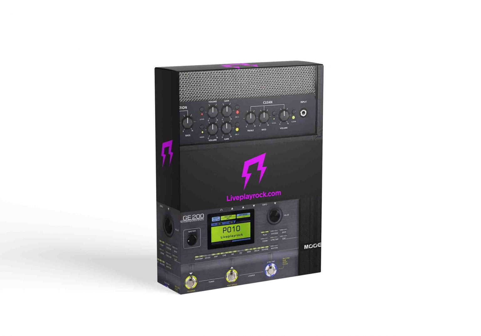 Mooer GE 200 Black HT 100 | Custom guitar presets by