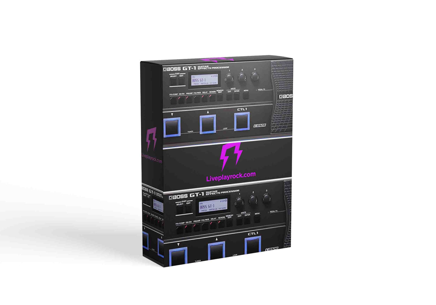 Master of Met style BOSS GT-1 presets
