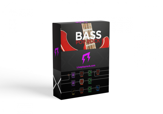 Bass Pop Rock  Helix HX Stomp presets