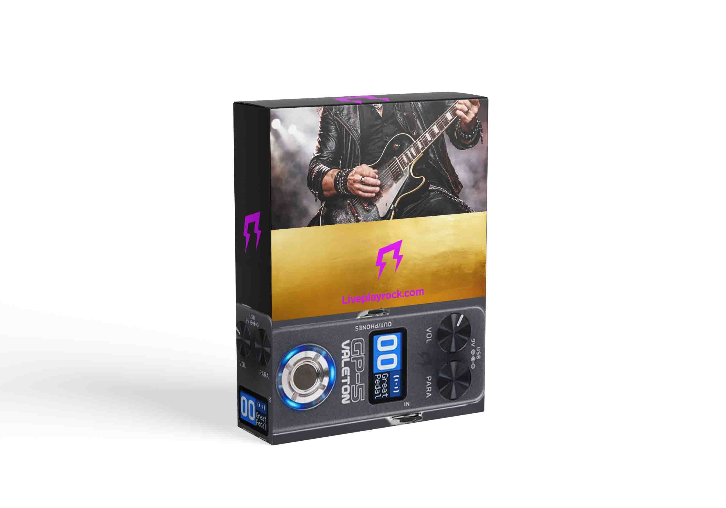 Rebels style Valeton GP-5 Liveplayrock guitar presets and NAM