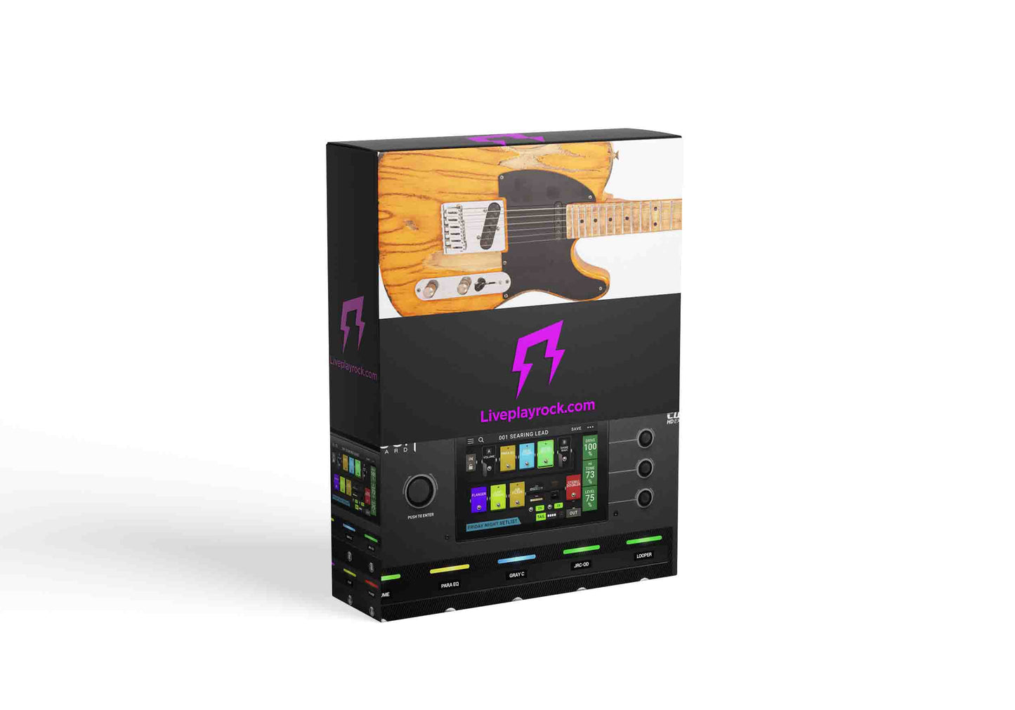 Bruce Springsteen style Headrush patches