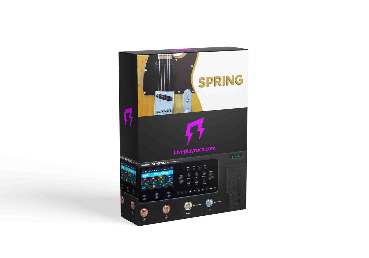 The Boss style Valeton GP-200 presets