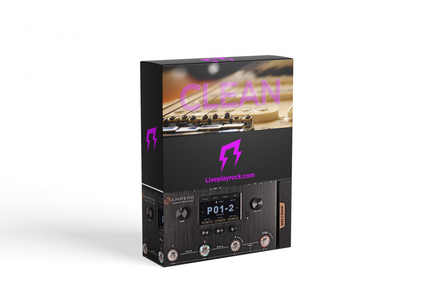 Clean Tones Ampero - Ampero One presets