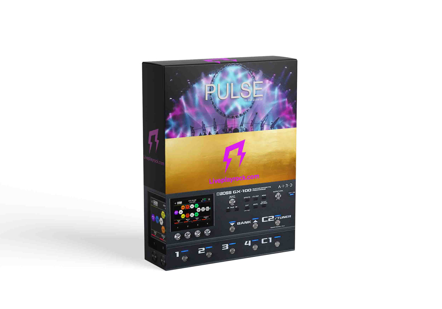 David Gilmour live Pulse style BOSS GX-100 presets