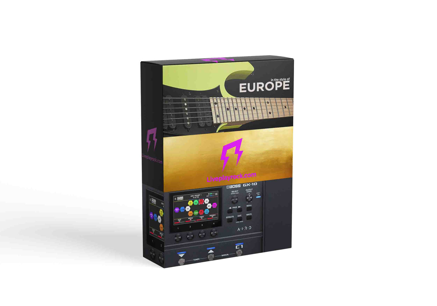 Europe style BOSS GX-10 presets