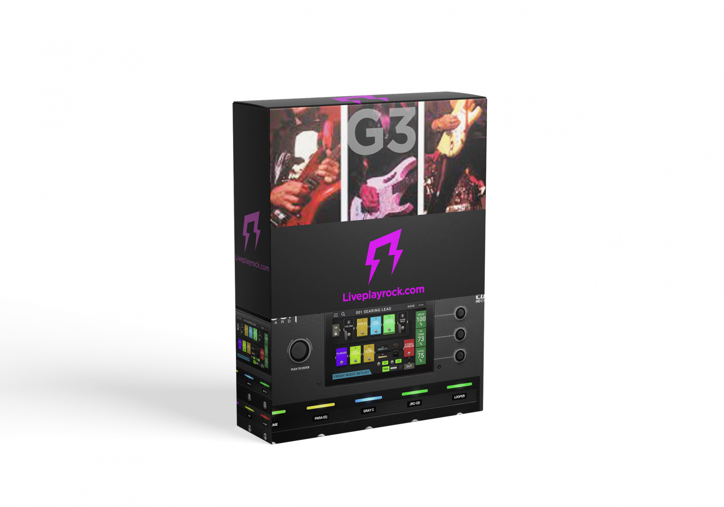 G3 Vai Satriani Malmsteen Headrush patches