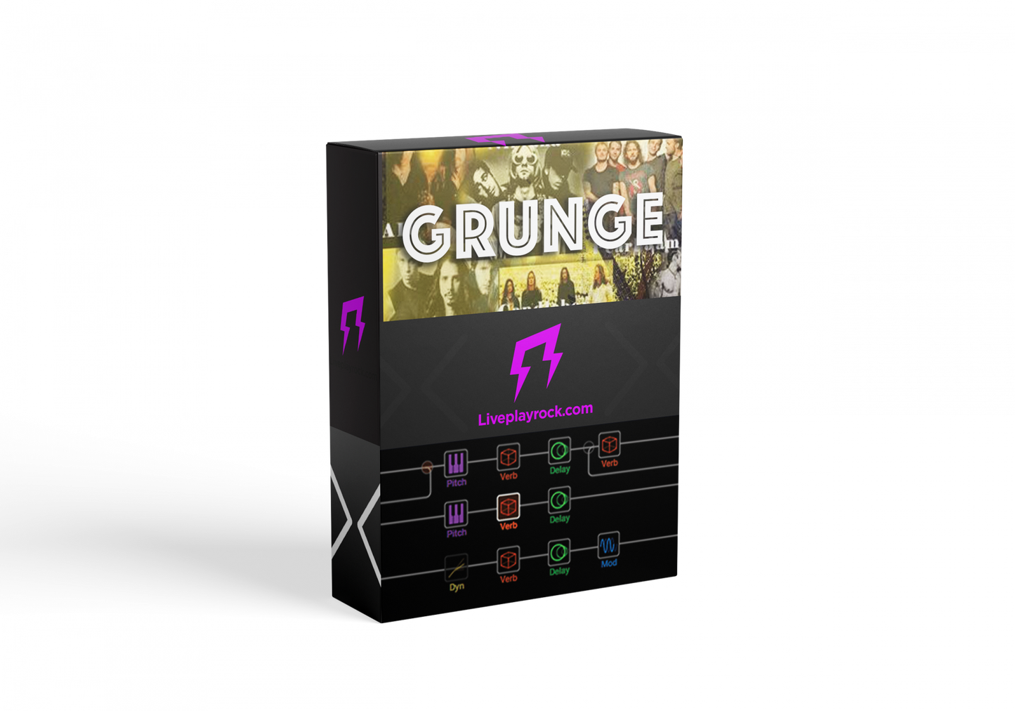 Grunge bands Helix HX Stomp presets