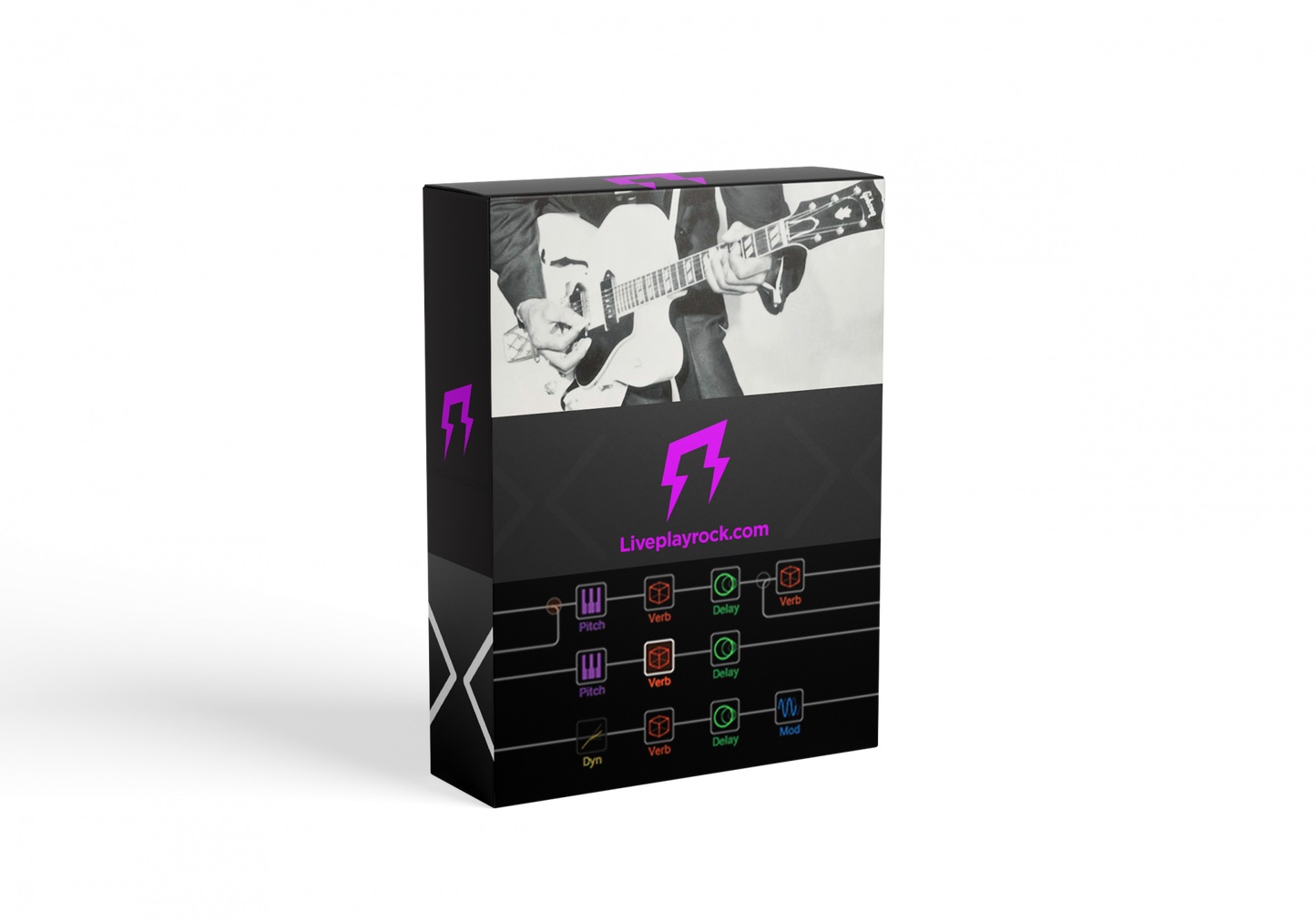 History of Rock and roll Helix HX Stomp presets
