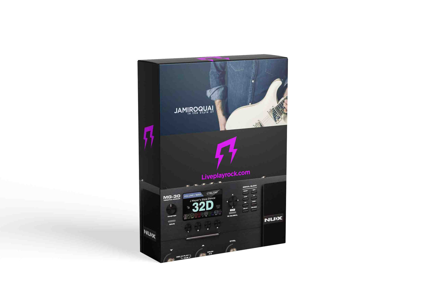 Jamiroquai style Nux MG-30 presets