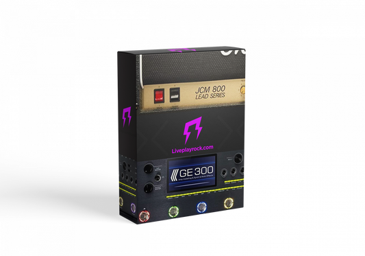 Jcm800 amp Mooer GE 300 patches