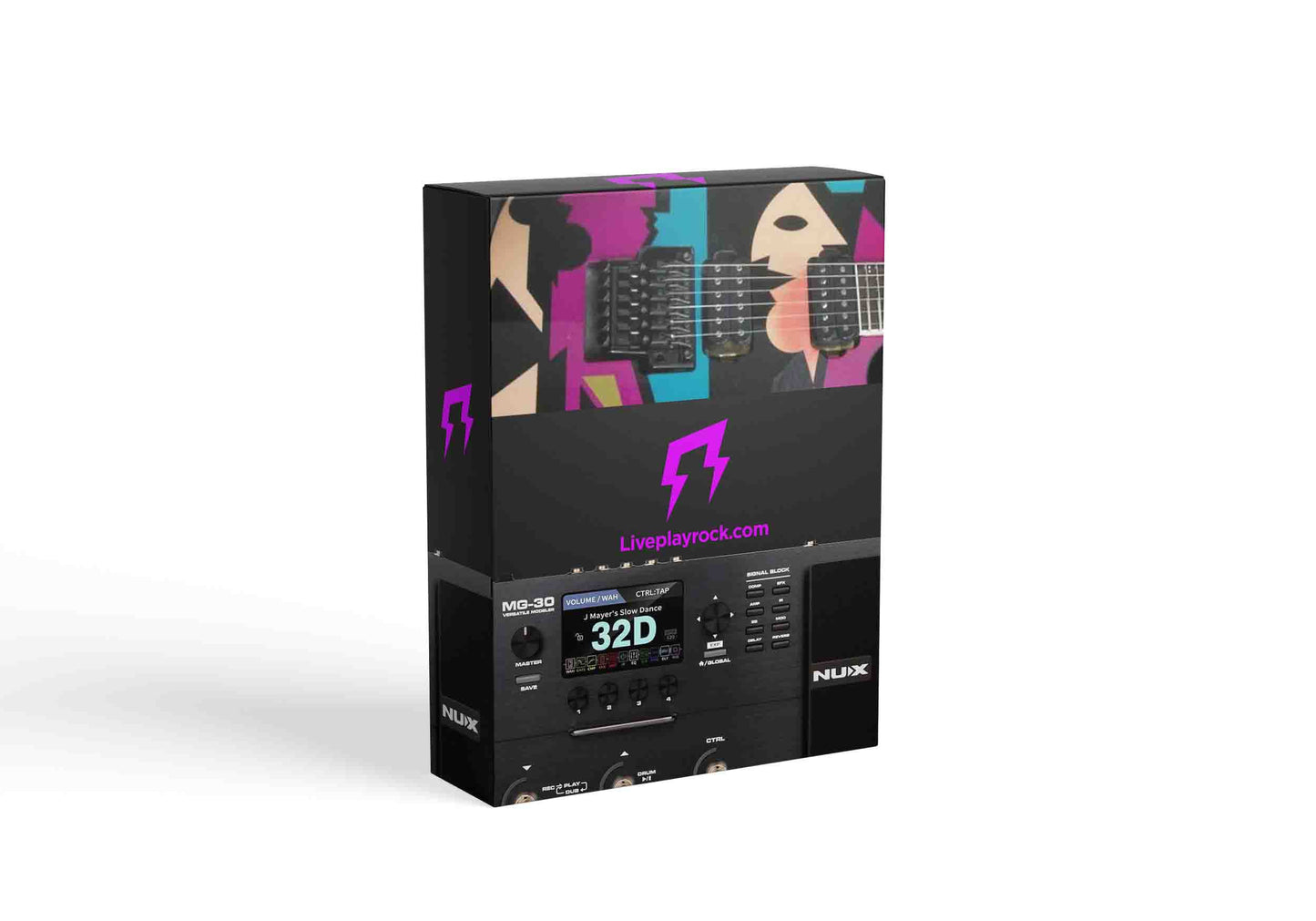 John Petrucci style Nux MG-30 presets