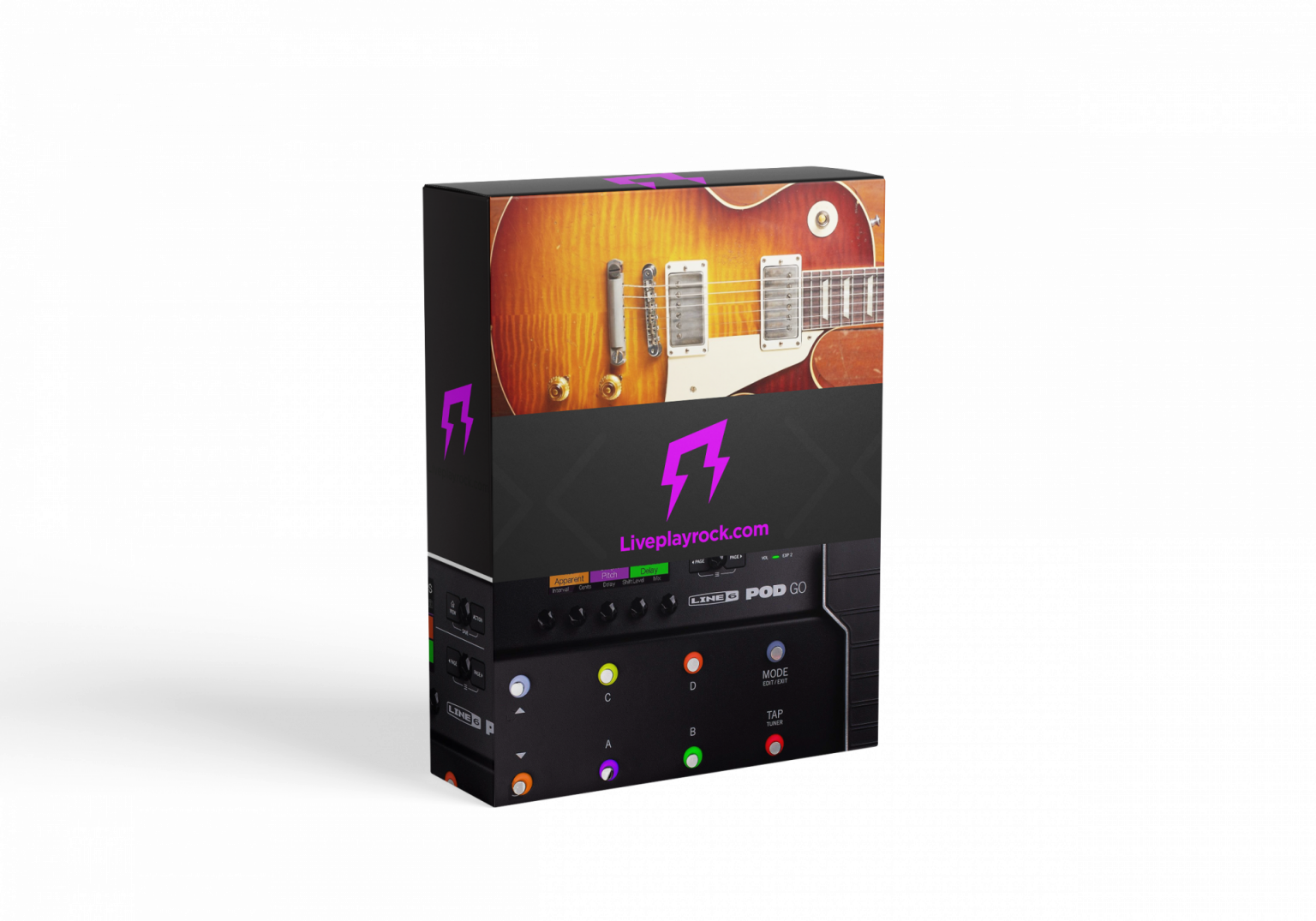 Line 6 Pod Go Les Paul  Guitar presets by Liveplayrock