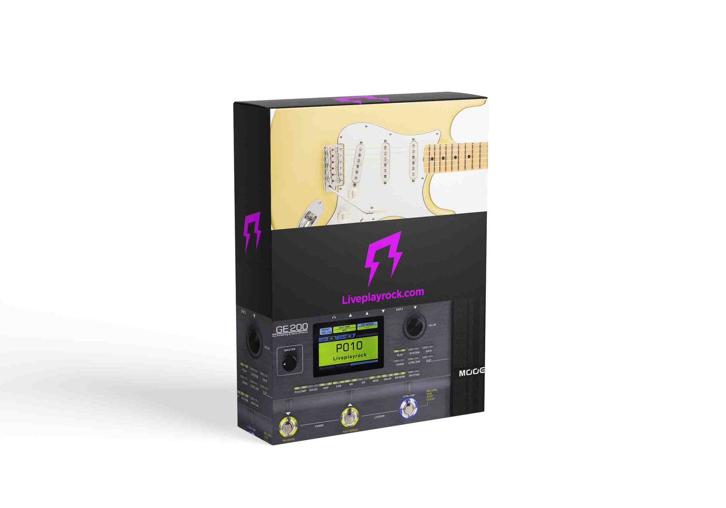 Malmstyn style Mooer GE 200 patches