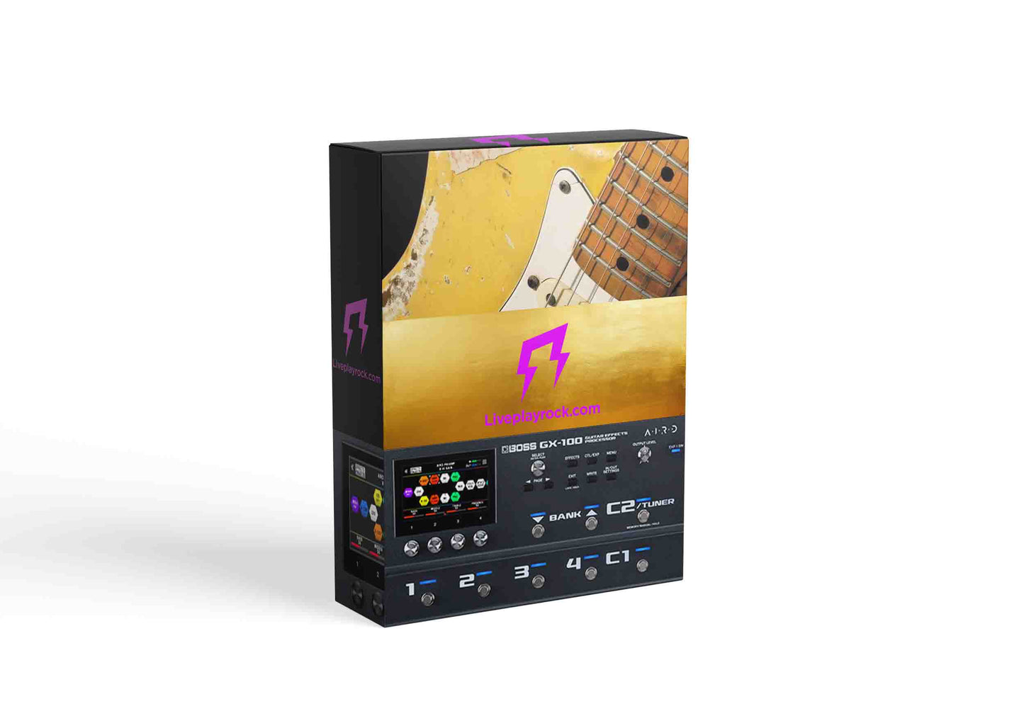 Malmstyn style BOSS GX-100 presets