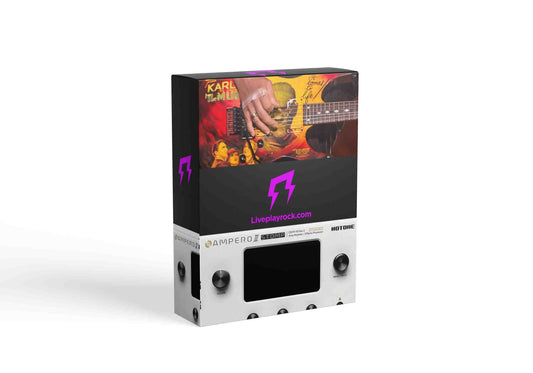 Metallica style Ampero II Stomp presets