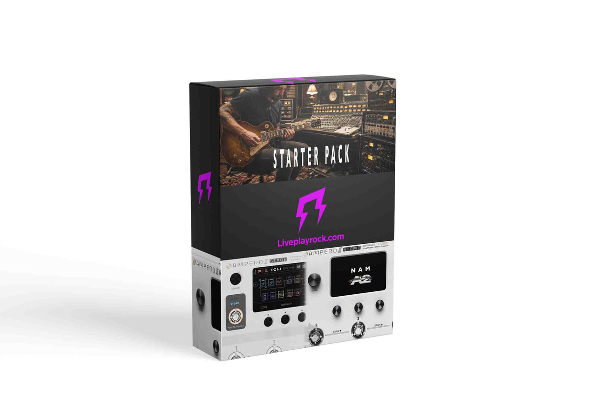New starter pack Ampero II and Ampero II Stage and Stomp presets