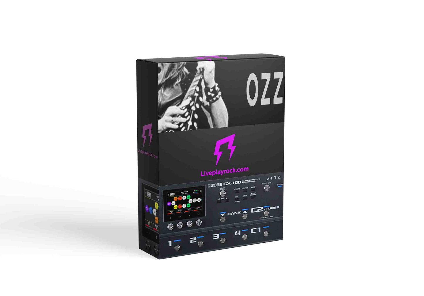 Ozzy style BOSS GX-100 presets