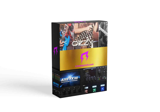 Ozzy Osbourne style Fractal FM3 FM9 Axe-Fx III presets