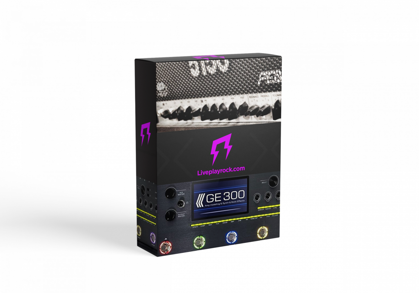 Peavey® 5150 amp Mooer GE 300 patches