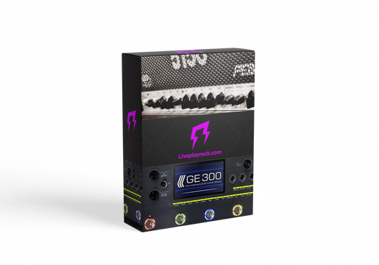 Peavey® 5150 amp Mooer GE 300 patches