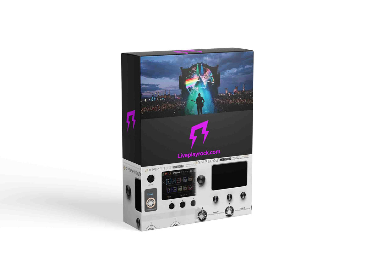 Comfort Dave live Pulse 1994 style Ampero II and Ampero II Stage and Stomp presets