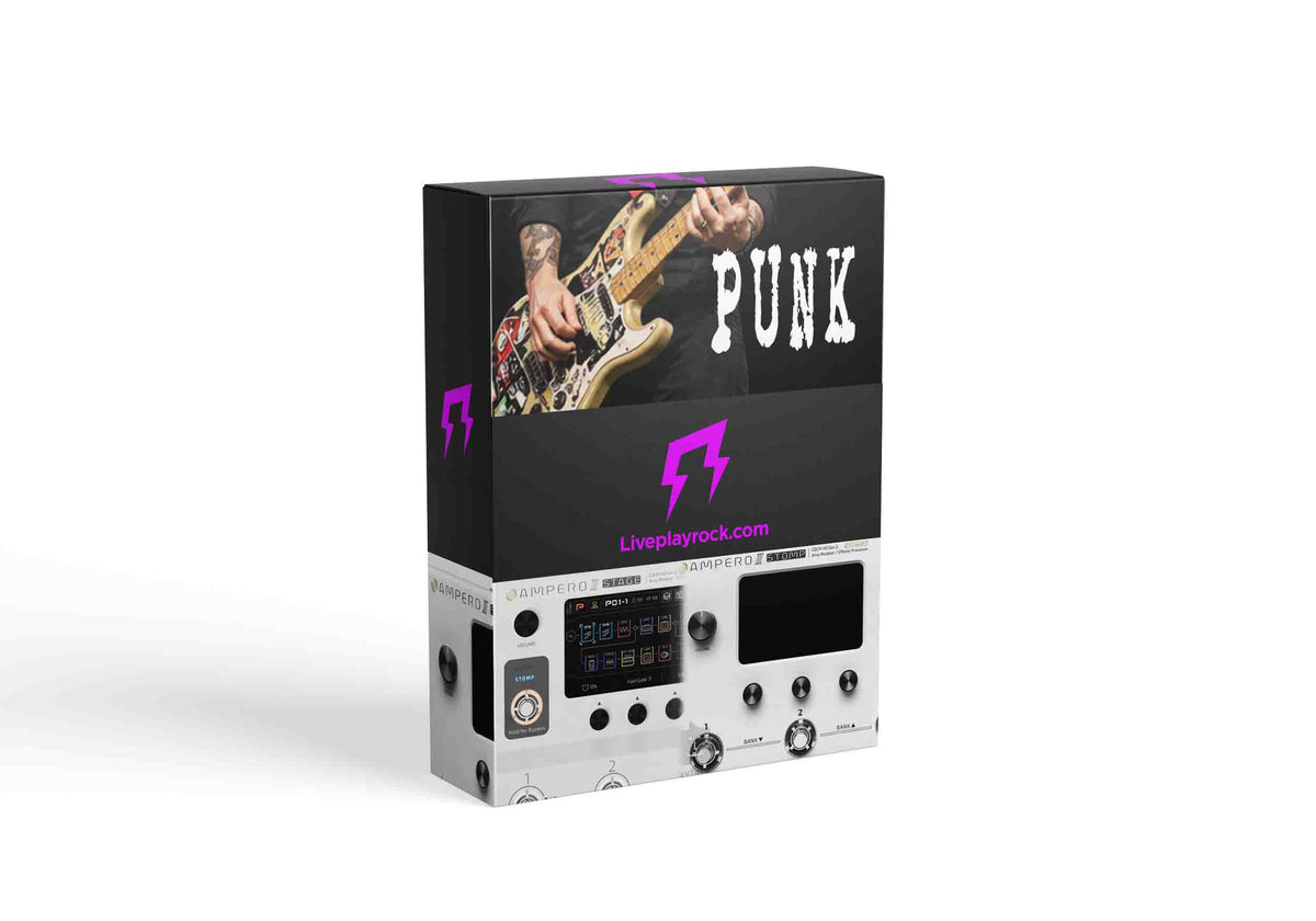 Punk Rock style Ampero II and Ampero II Stage and Stomp presets
