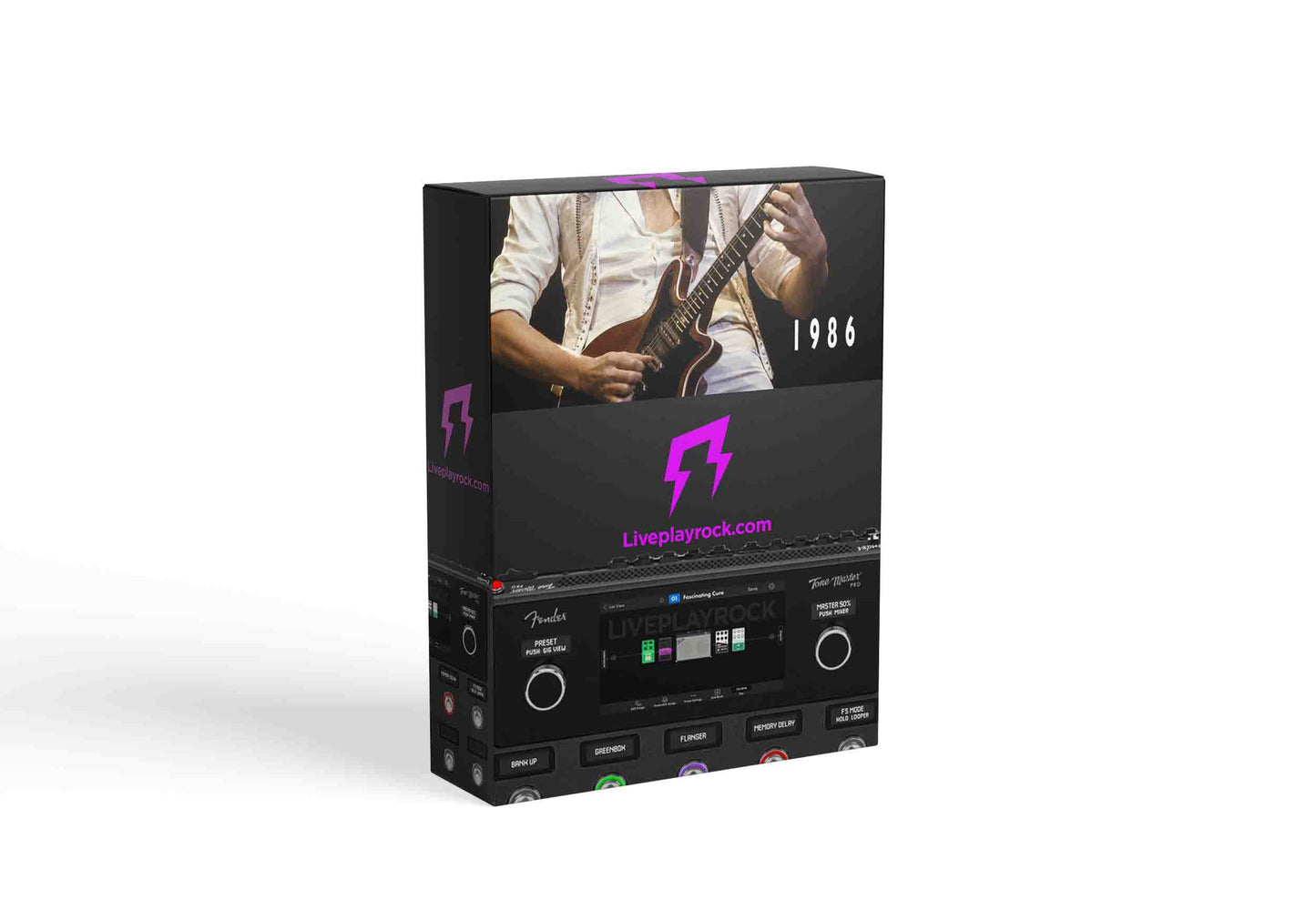 The Royal live Wembley 1986 style Fender Tone Master Pro presets