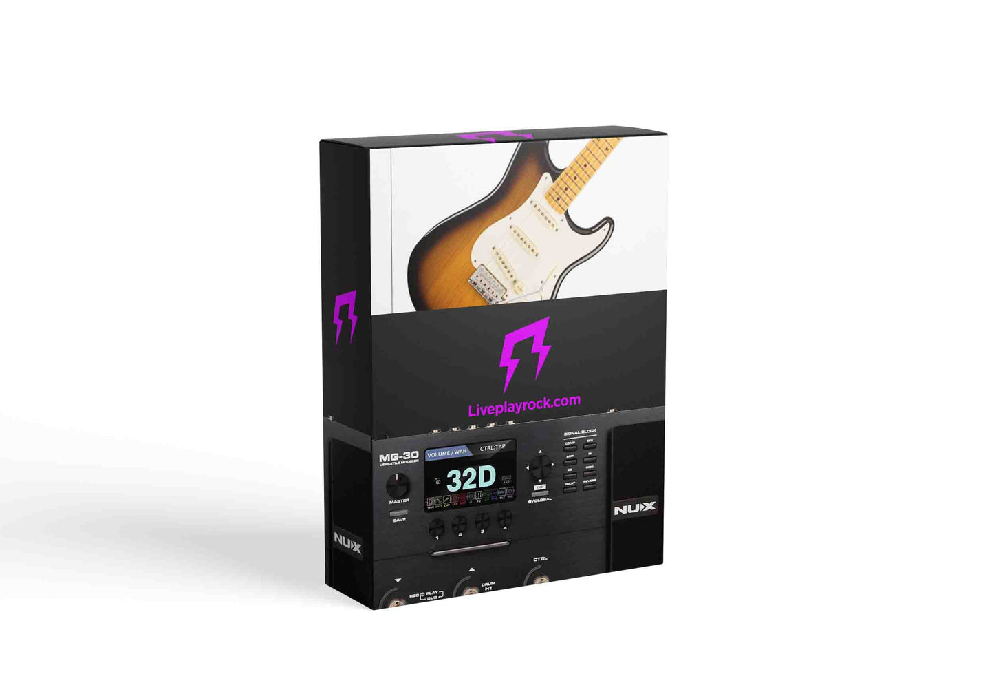 Red Hot Chili Peppers style Nux MG-30 presets