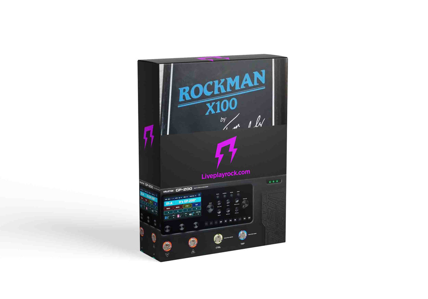 Rockman X-100 amp Valeton GP-200 presets