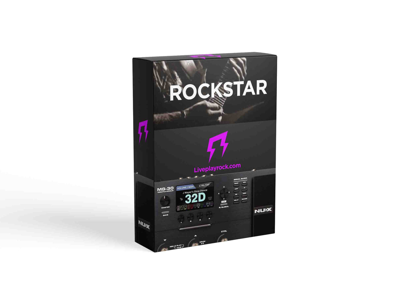 Rockstar tones Nux MG-30 presets