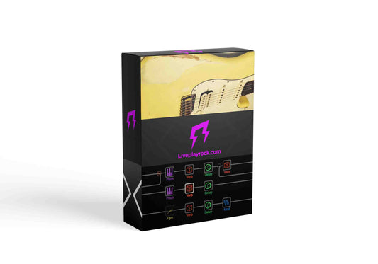 Stef Burns style Helix HX Stomp presets