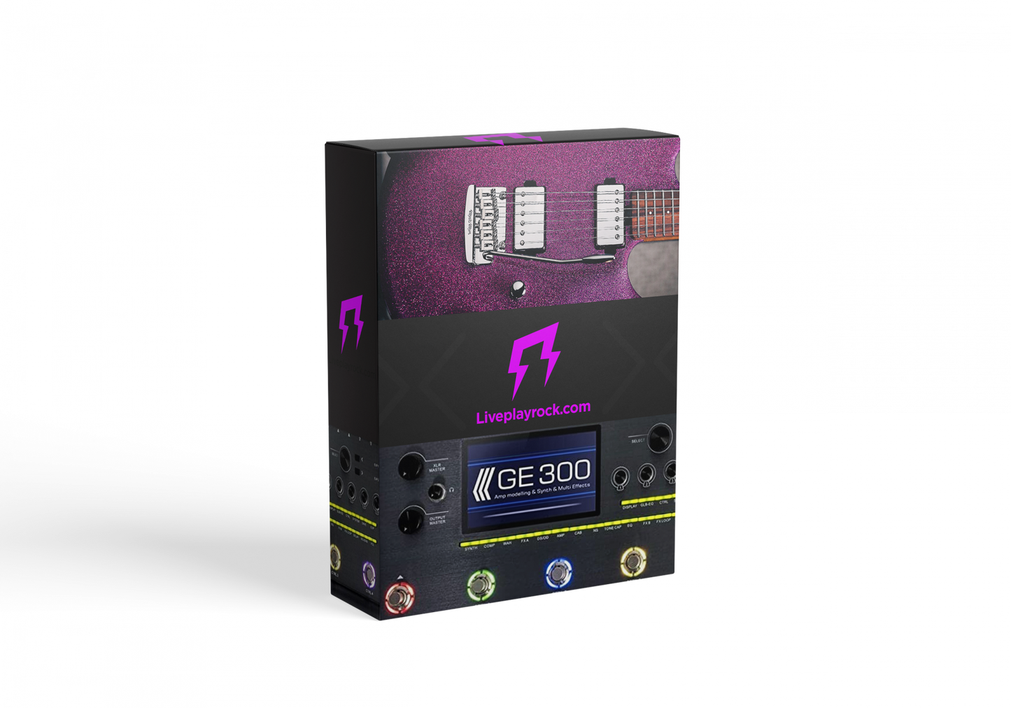Toto Steve Lukather style Mooer GE 300 patches