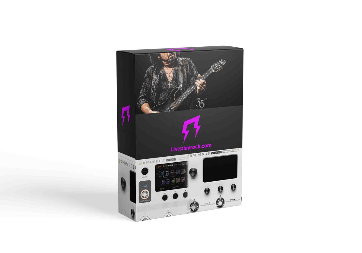 Luker Falling Tour live style Ampero II and Ampero II Stage and Stomp presets