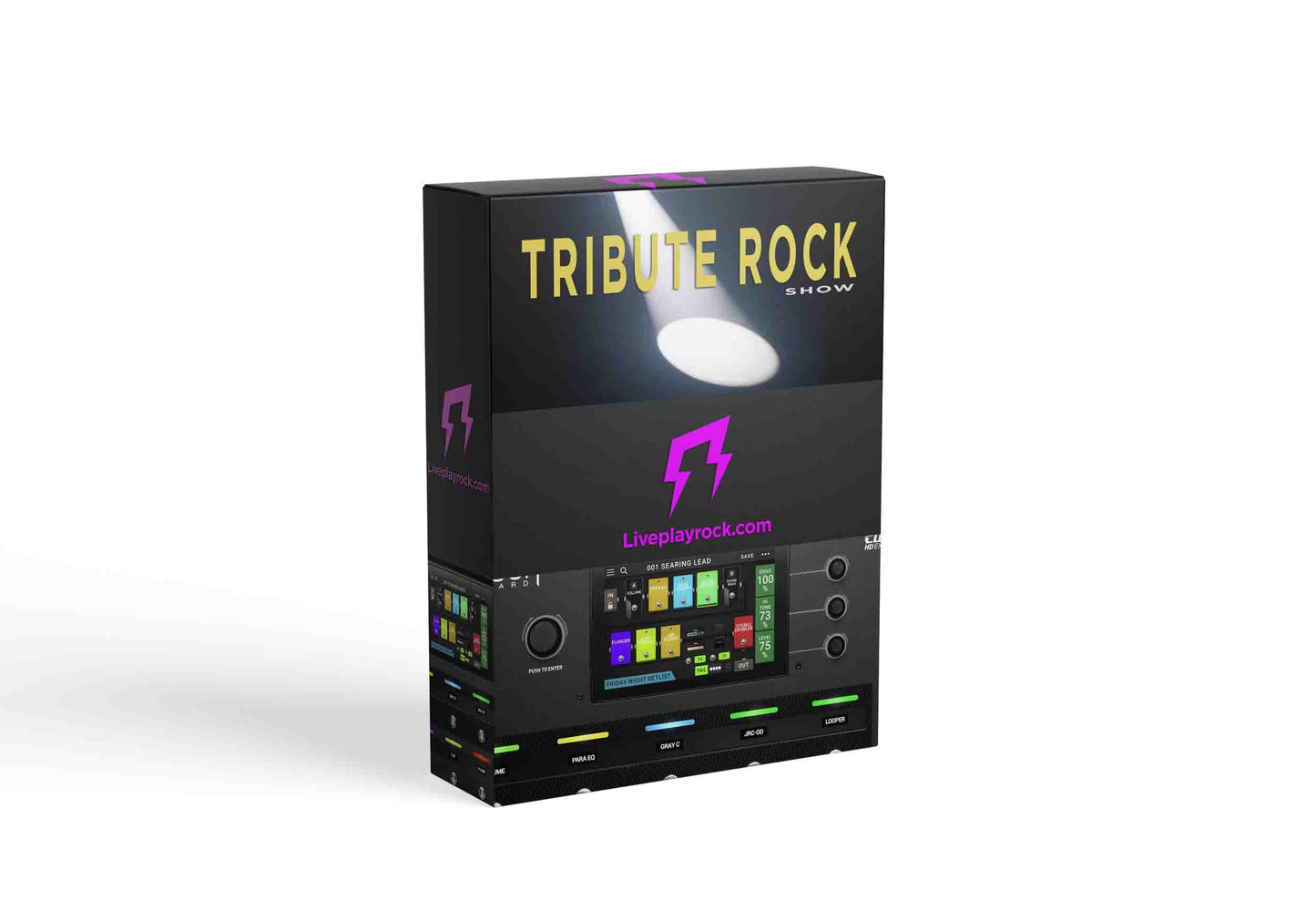 Tribute Rock Show Headrush patches