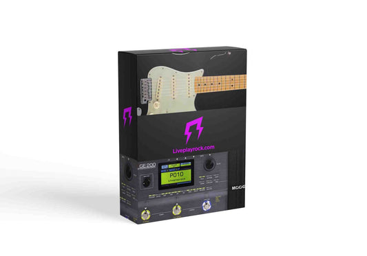 U2 The Edge style Mooer GE 200 patches