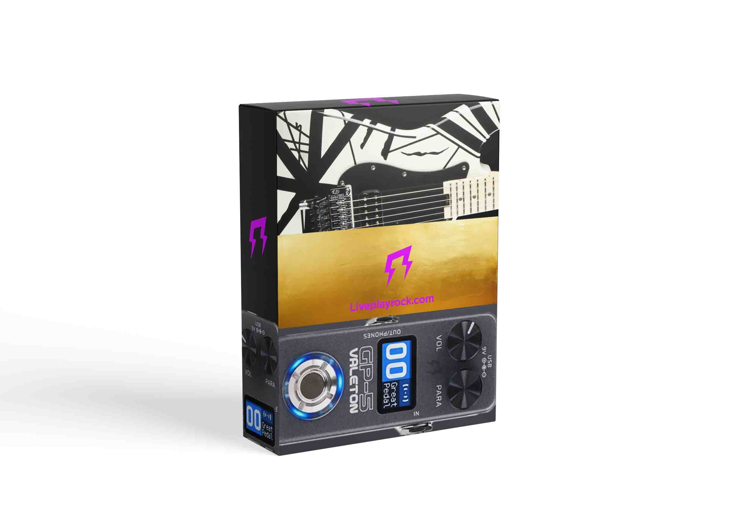 Eddy style Valeton GP-5 Liveplayrock guitar presets and NAM