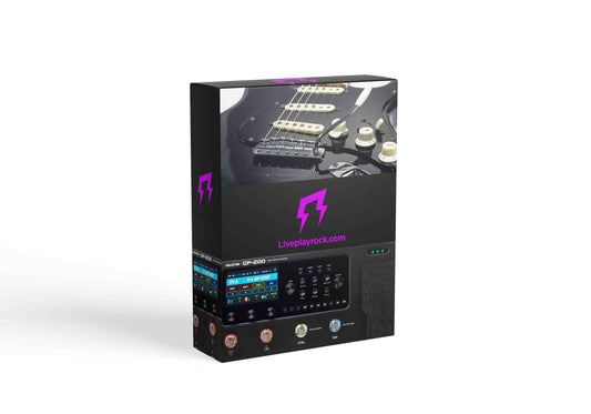 David Gilmour style Valeton GP-200 presets