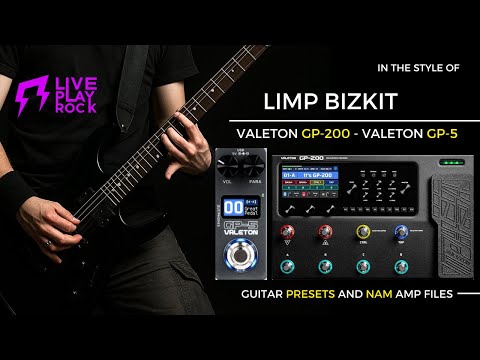 Limp Bizkit style Valeton GP-5 presets