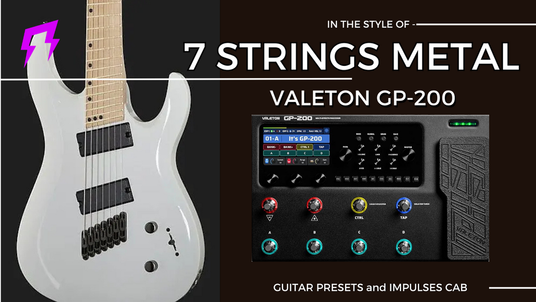 Liveplayrock: Metal & Djent 7-String Guitar Preset Pack + IRs