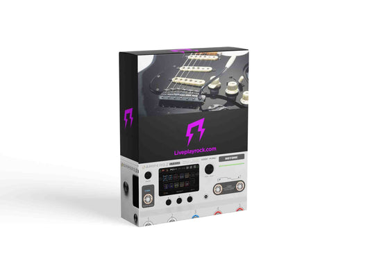 Comfort Dave style Ampero II Stage and Stomp guitar presets by Liveplayrock